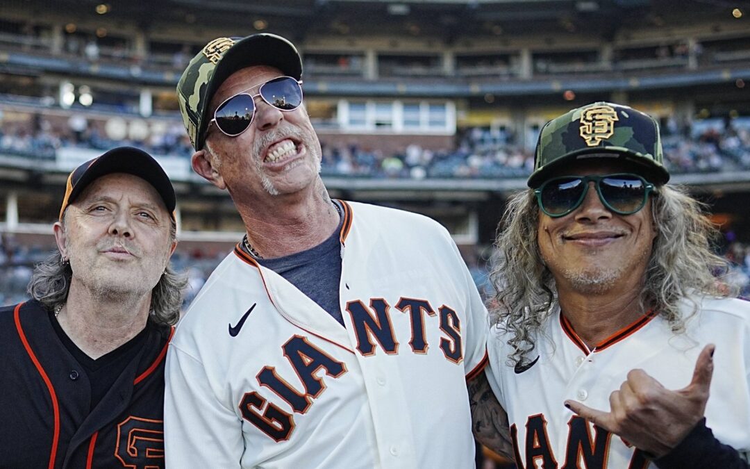 Watch Metallica Perform The US National Anthem At San Francisco Giants Game￼￼