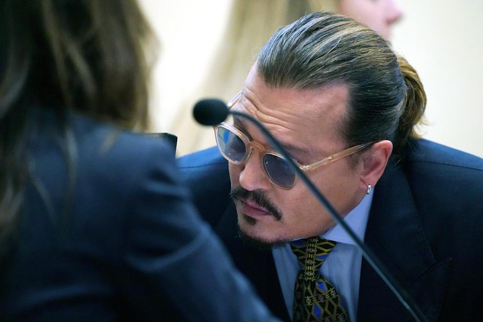 Johnny Depp Takes Stand Again, Says Listening To Amber Heard’s Testimony Has Been ‘Insane’￼