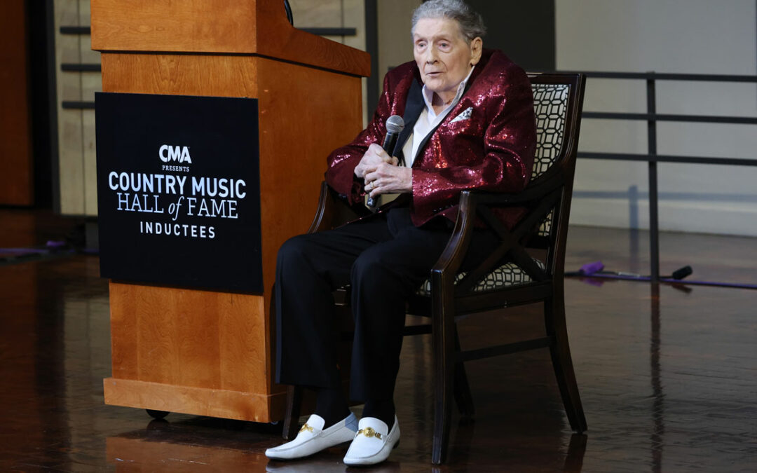 The Country Music Hall Of Fame Will Induct Jerry Lee Lewis.