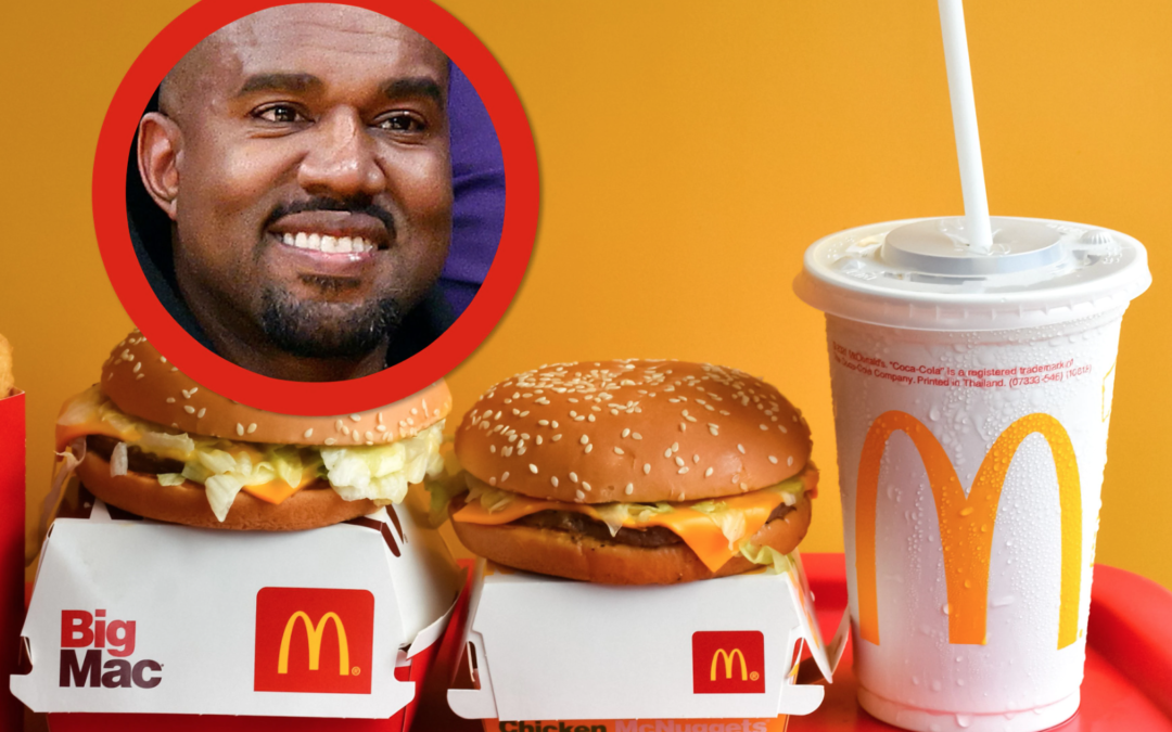 Kanye West Shares His Redesign Of McDonald’s Packaging For New Collaboration￼￼