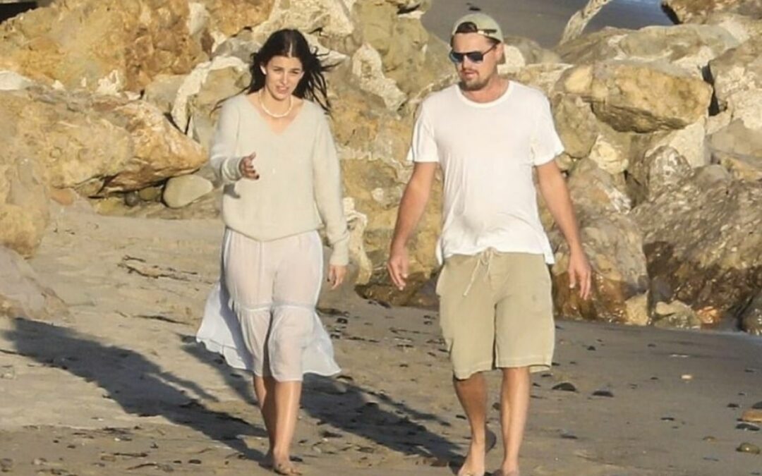 Leonardo DiCaprio Appears To Comfort Camila Morrone On The Beach￼