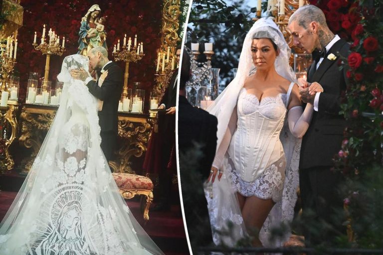 Kourtney, Travis Face Backlash Over ‘Disrespectful’ Catholic Wedding￼