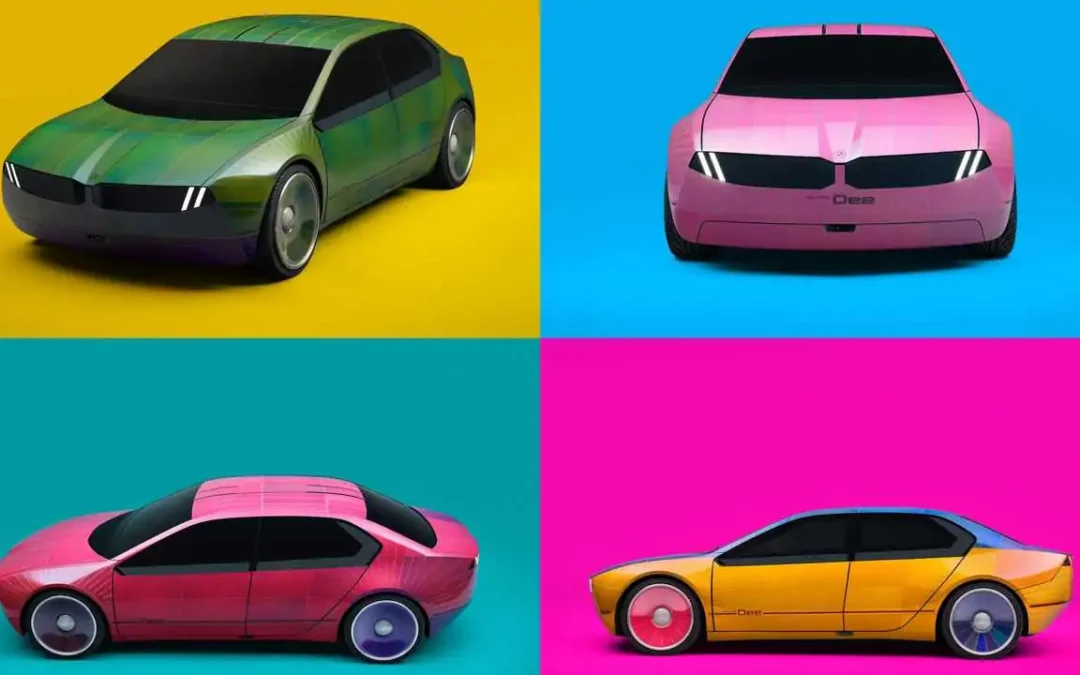 View A Video Of BMW’s Color-Changing Concept Car In Action