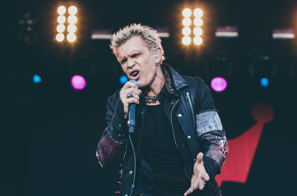 Billy Idol Performs At The Hoover Dam For The First Time