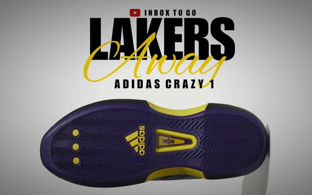 Official Release Of Kobe Bryant’s Adidas Crazy 1 “Lakers Away”