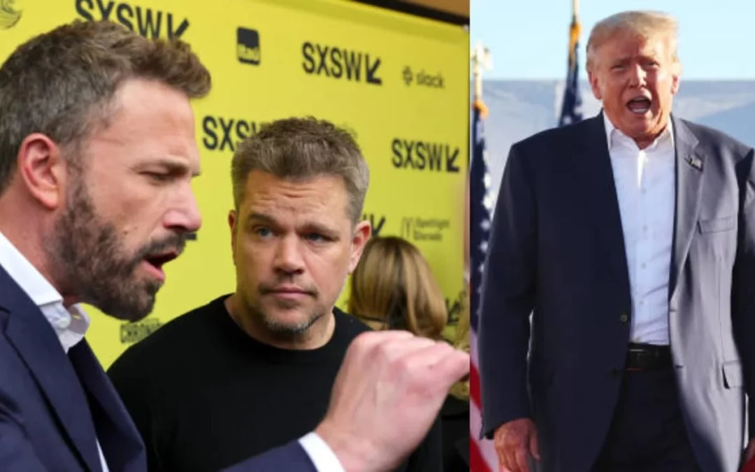 Neither Matt Damon Nor Ben Affleck “Consented” To Trump Utilizing Audio From Air Audio In A Campaign Ad