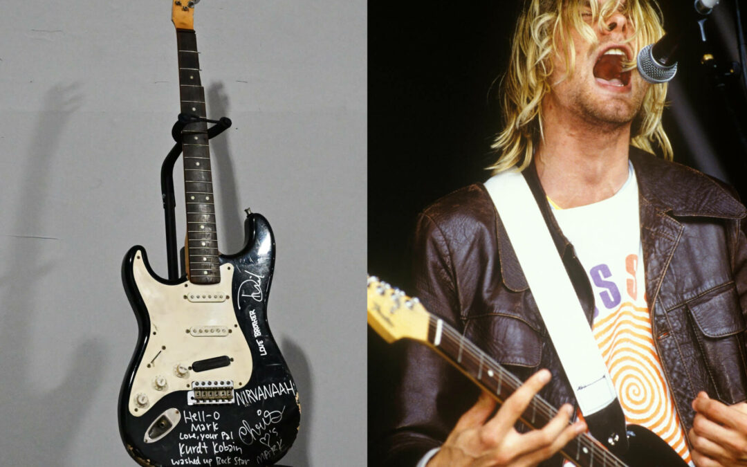 Will An Auction Of This Iconic Elvis Guitar Break A Kurt Cobain Record?