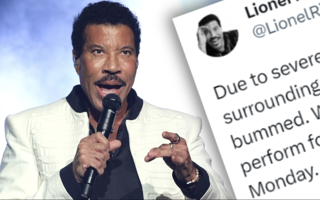 Fans Respond To Lionel Richie Being “Bummed” About The Cancelled New York Event