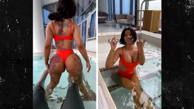 Cardi B, Unfazed By The Las Vegas Mic Incident, Twerks On Husband Offset In A Raunchy Video