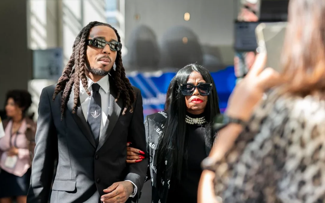 Quavo Meets With VP Harris And Congressional Members To Address Gun Violence