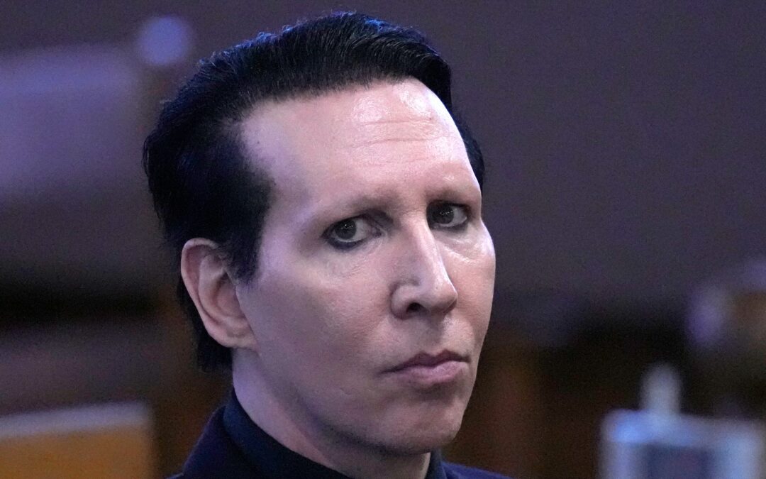 Marilyn Manson Was Fined For Blowing His Nose On A Camerawoman During A Concert