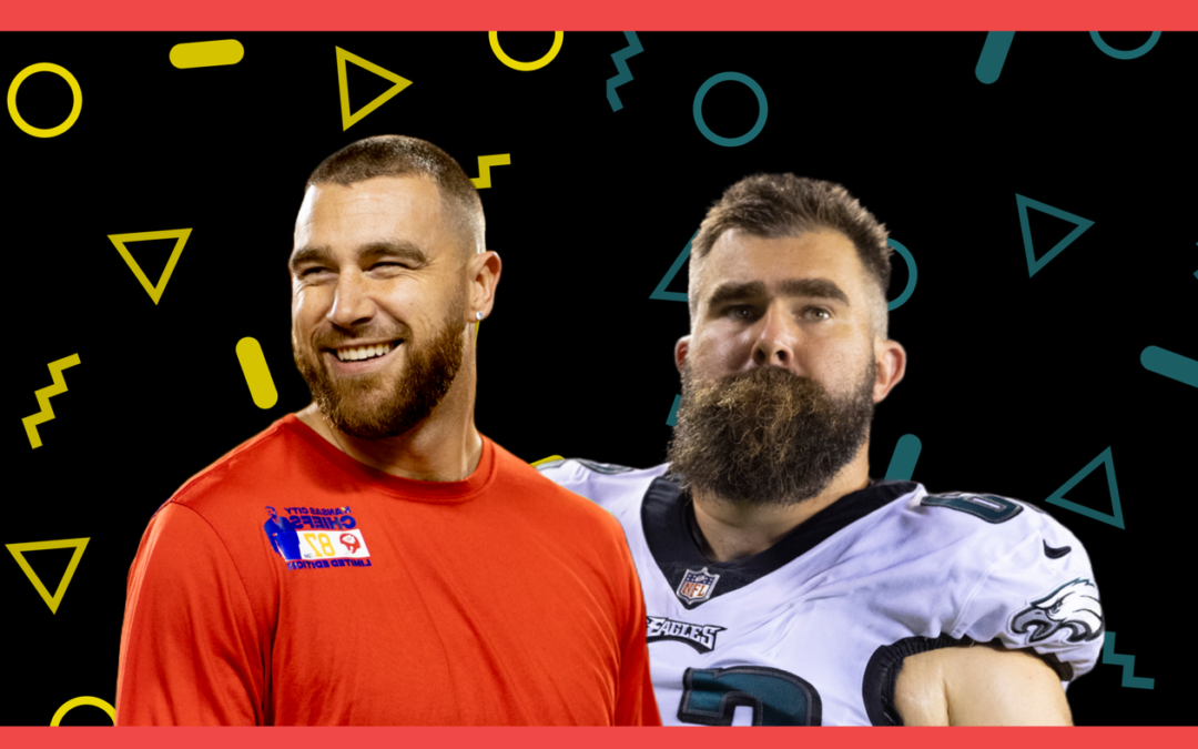 Travis And Jason Kelce Hug And Laugh After The Eagles Beat The Chiefs For The First Time Since 2009