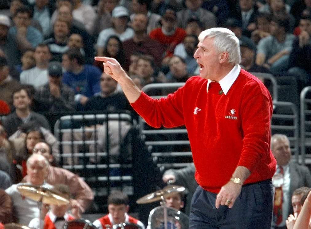 Bob Knight, A Legendary College Basketball Coach, Died At The Age Of 83