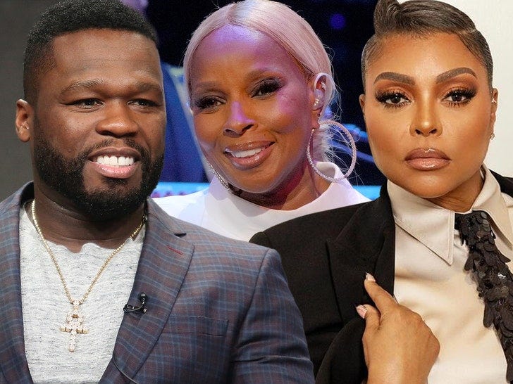 50 Cent Shows His Desire To Support Taraji P. Henson By Using Mary J. Blige’s “Power” Salary