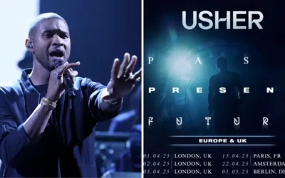 Usher Announces European Dates For The ‘Past PRESENT Future’ Tour