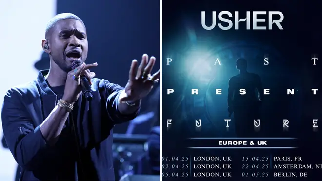 Usher Announces European Dates For The ‘Past PRESENT Future’ Tour