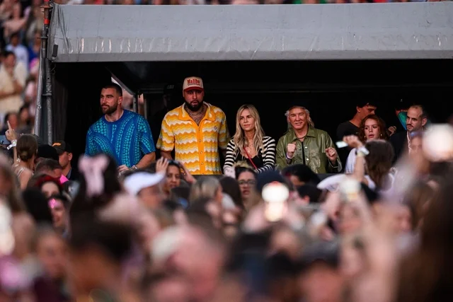 Travis Kelce Attends Taylor’s Sydney Concert And Smooches After The Show