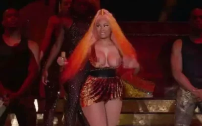 Nicki Minaj Is Humiliated After ‘Full Boob’ Falls Out Mid-Performance