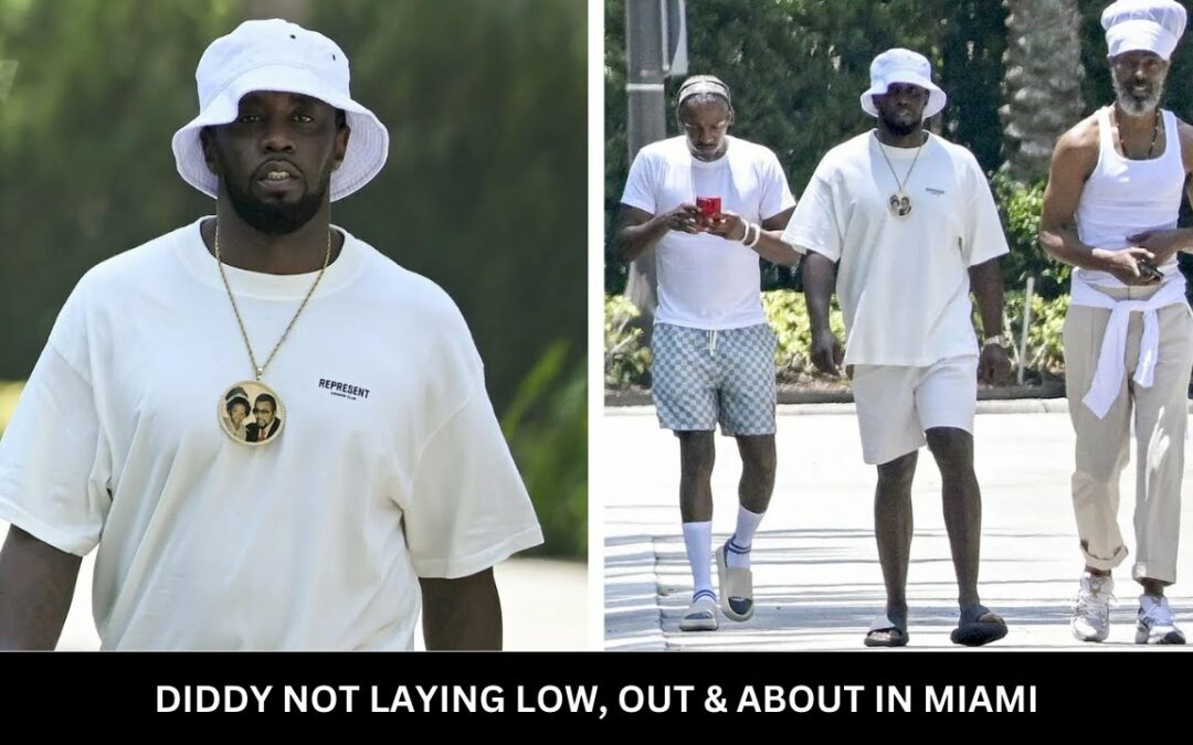 Diddy Is Not Laying Low, Out And About In Miami… After Cassie Video