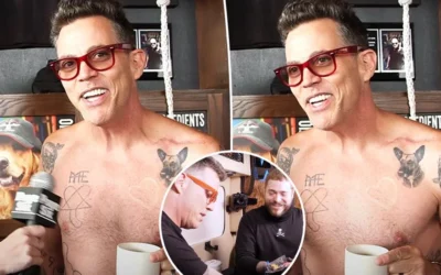 Steve-O Gets A Tattoo Of Penis On Face… Thanks To Post Malone