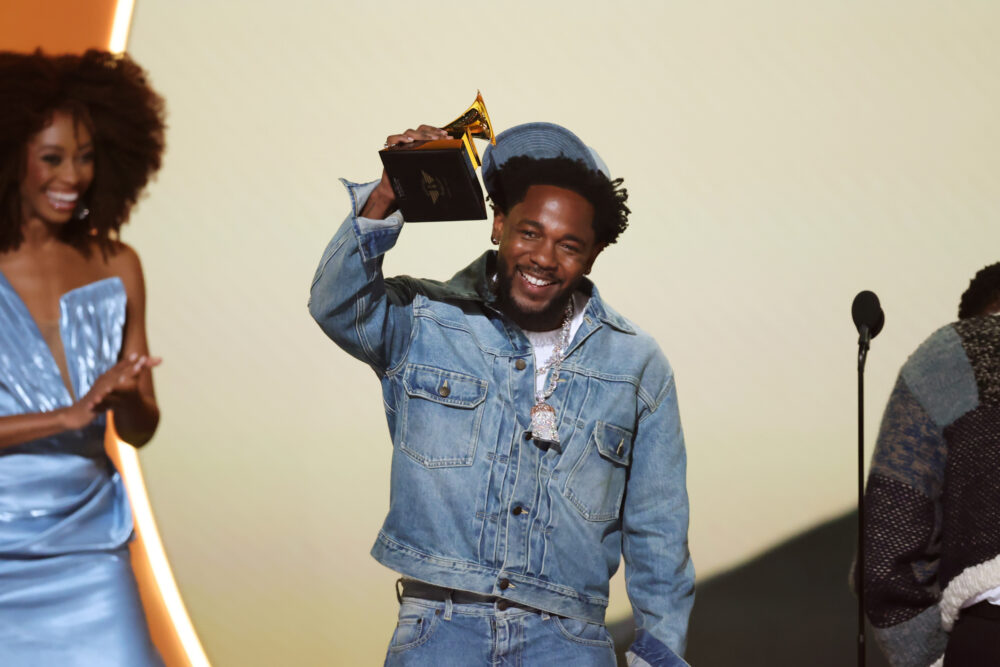 For “Not Like Us,” Kendrick Lamar Wins Both Song Of The Year And Record Of The Year