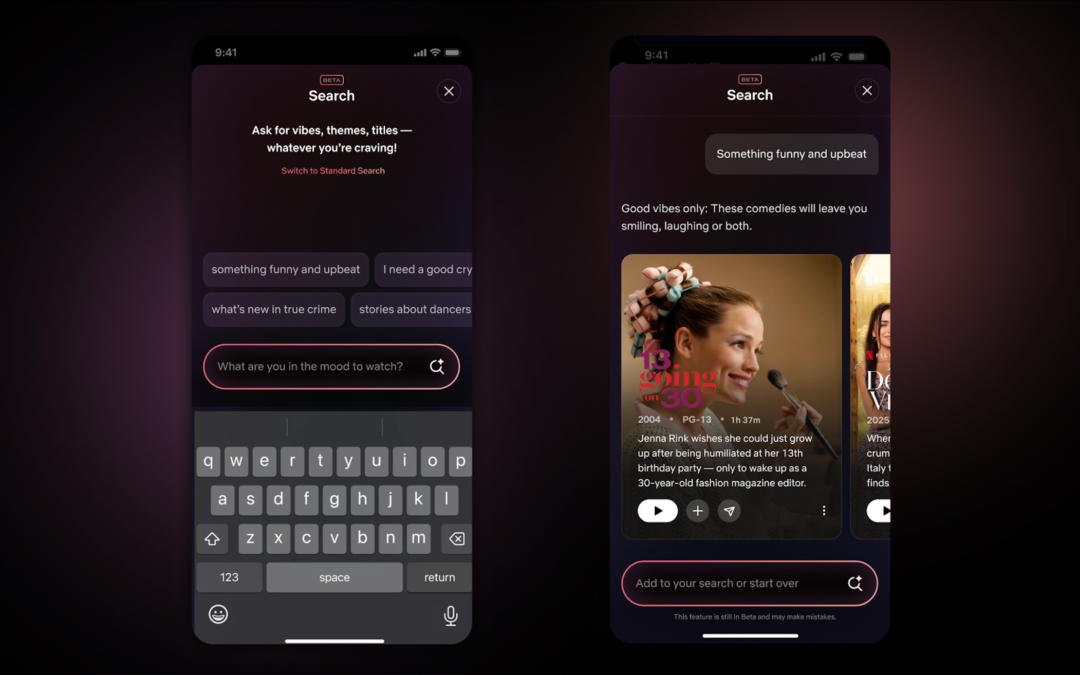 Netflix Launches Their Generative AI-powered Search Engine