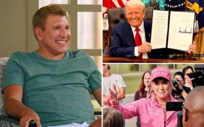 After Being Pardoned, Todd Chrisley Shows Off His Prison Pump And Flexes His Muscles To Savannah, Who Is Envious