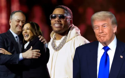 Nelly Calls Out Kamala Harris For Marrying A White Man Amid Backlash Over Donald Trump’s Performance